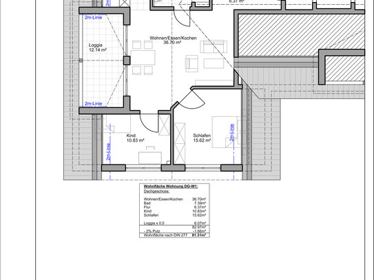 Naturnahes Wohnglück in Wittnau - Neubauwohnung DG.W1