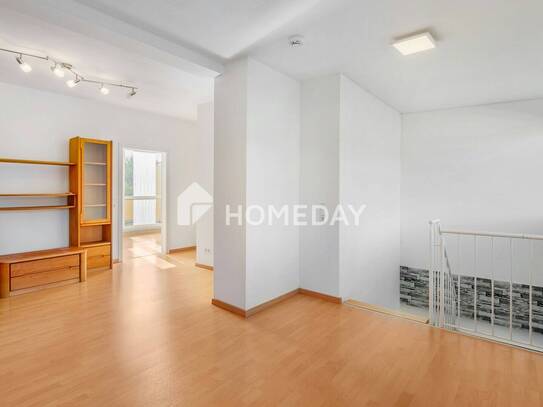 Moderne 2,5-Zimmer-Maisonette-Wohnung mit Balkonen und Garagenstellplatz in gefragter Lage