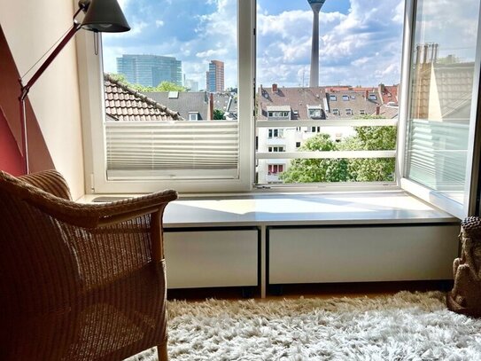 Düsseldorf-Unterbilk: 2 x ETW mit gigantischer Dachterrasse!