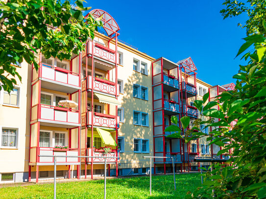 Wohnen in toll sanierter 3-Raum-Wohnung