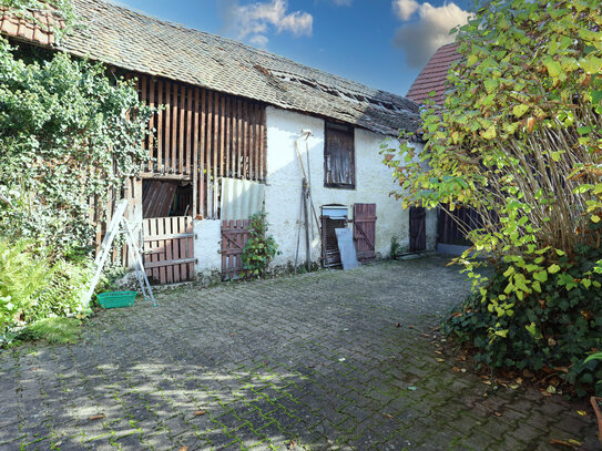 Interessante Hofreite mit begrüntem Innenhof in Ranstadt OT