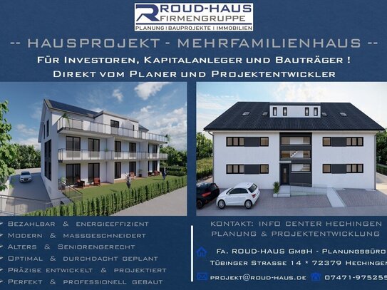 + EXKLUSIVES MEHRFAMILIENHAUS-PROJEKT! +