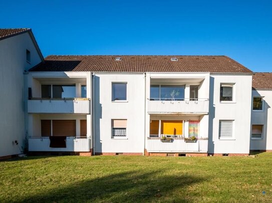 Sanierte 3-Zimmer-Erdgeschosswohnung mit Balkon!