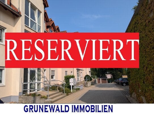 RESERVIERT! Bezugsfreie 2-Raum-Wohnung mit Balkon und Stellplatz.