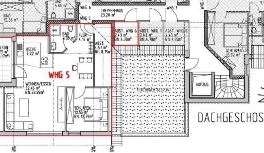 Energieeffiziente 2-Zimmer-Dachgeschosswohnung mit Balkon