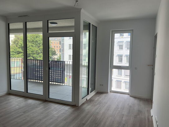 2-Raum Wohnung 49,2 m² mit Loggia / Neubau / Getreidemarkt