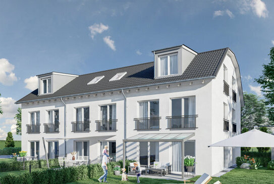 WOHNTRAUM - NEUBAU moderne Niedrigenergie-RH mit Südausrichtung (5-7 Zi) im ruhigen Gilching - REH1