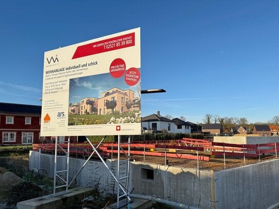 Herbst 2025 fertig! WOHNANLAGE individuell und schick - Maisonettewohnung mit Balkon