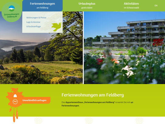 Das ORIGINAL! FERIENWOHNUNG FELDBERG am Skilift mit GRATIS* Hotel Feldberger Hof Erlebnispaket