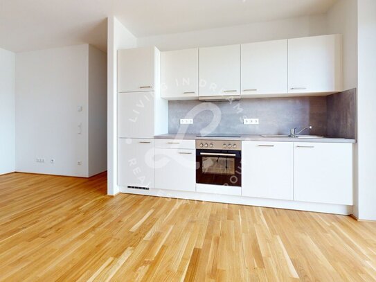 VALENTINA-Schönhof-Viertel | Helle 2-Zimmerwohnung - effizienter Schnitt mit EBK und Balkon