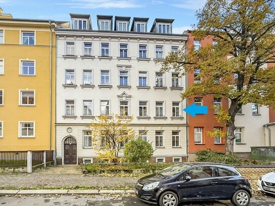 Charmante 3-Zimmer-Wohnung mit Balkon in ruhiger Seitenstraße