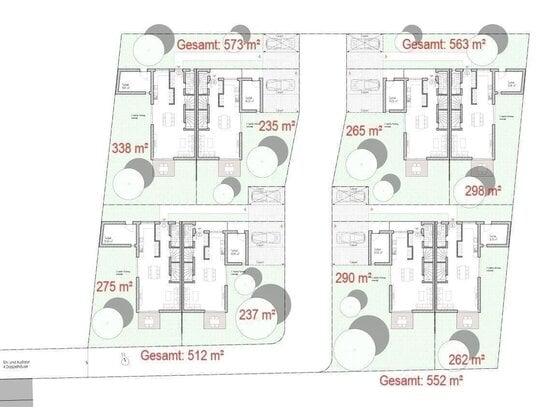 +++ 4 Grundstücke - Ideal für Doppel- oder Einfamilienhaus - TOP Lage +++