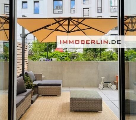 IMMOBERLIN.DE – Toplage! Moderne Wohnung mit großer Südterrasse & klarem Ambiente