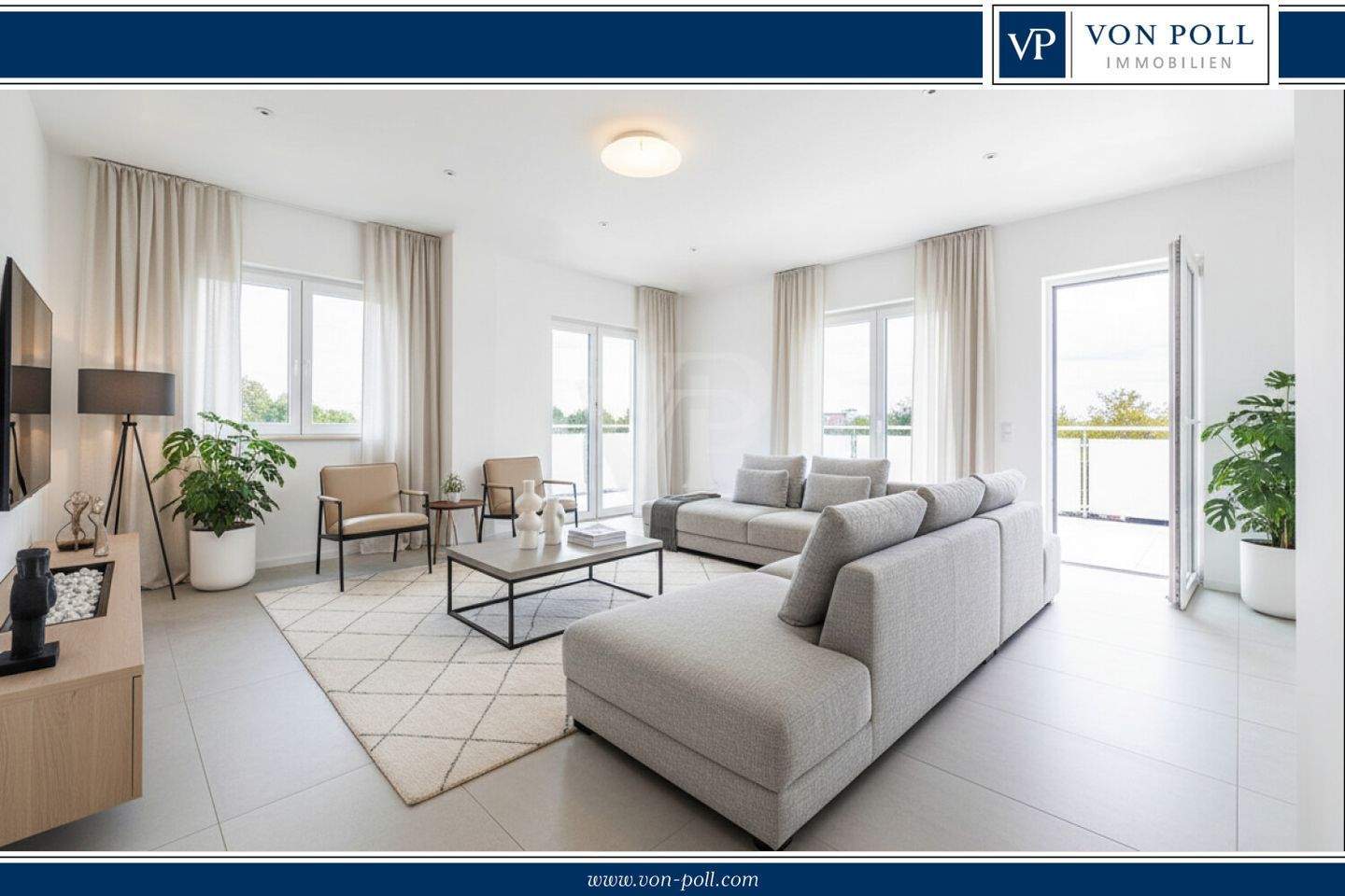 Barrierefreies 4-Zimmer-Penthouse nahe des Prenzlauer Berg mit Balkon, Dachterrasse & Südblick - Photo 1