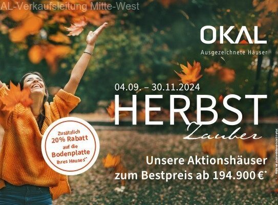 Design Okal-Haus "Herbstzauber" in Derschen - Landkreis Altenkirchen