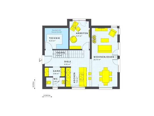 Modernes Einfamilienhaus in Berlin mit 6 Zimmern und 133m2 inkl. Einbauküche