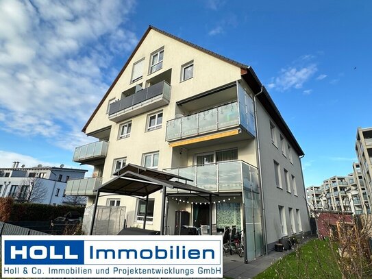 * * * Mörfelden-Walldorf - freiwerdend * * * Tolle 4,5-Zimmer-Mais.-ETW mit herrlichem Balkon u. TG-Stellplatz