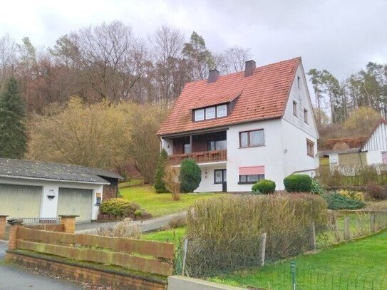 Liebenau - Zweifamilienhaus mit Grundstück und Doppelgarage