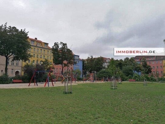 IMMOBERLIN.DE - Sonnendurchflutete vermietete Altbauwohnung in Toplage