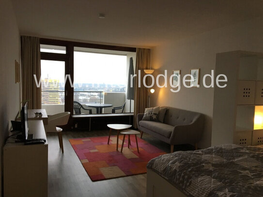 INTELODGE Möbliertes App. mit Balkon in der Maritim (PLAZA) Residenz in Gelsenkirchen - 18. Etage