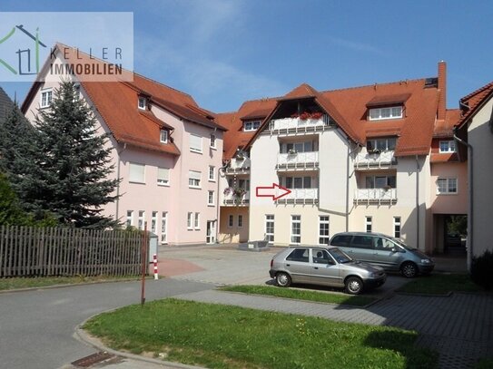 Leubnitz - 2-R-Wohnung mit sonnigem Süd-Balkon (Loggia)