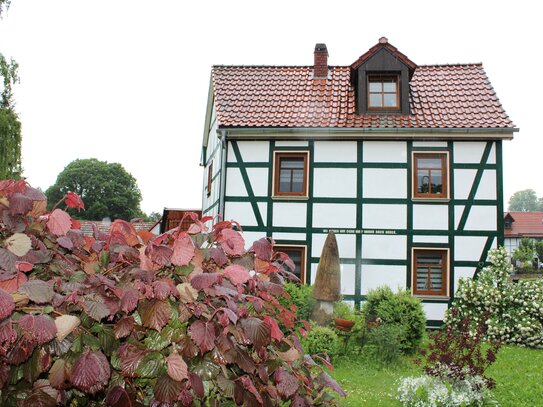 Gemütliches Fachwerkhaus zum Sofortbezug und Leben in ruhiger Lage