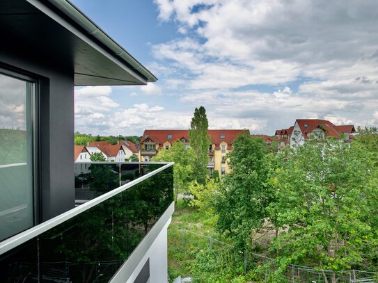 Erstbezug: Exklusives Penthouse mit umlaufender Dachterrasse 'Wohntraum Grüner Bogen'