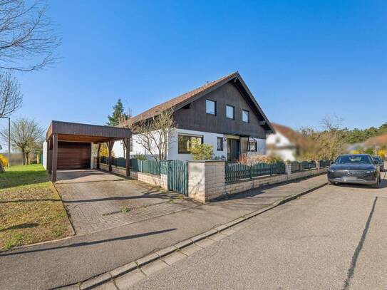 Freies Einfamilienhaus mit ca. 216 m², Wintergarten und wunderschönen Grundstück in Pleinfeld
