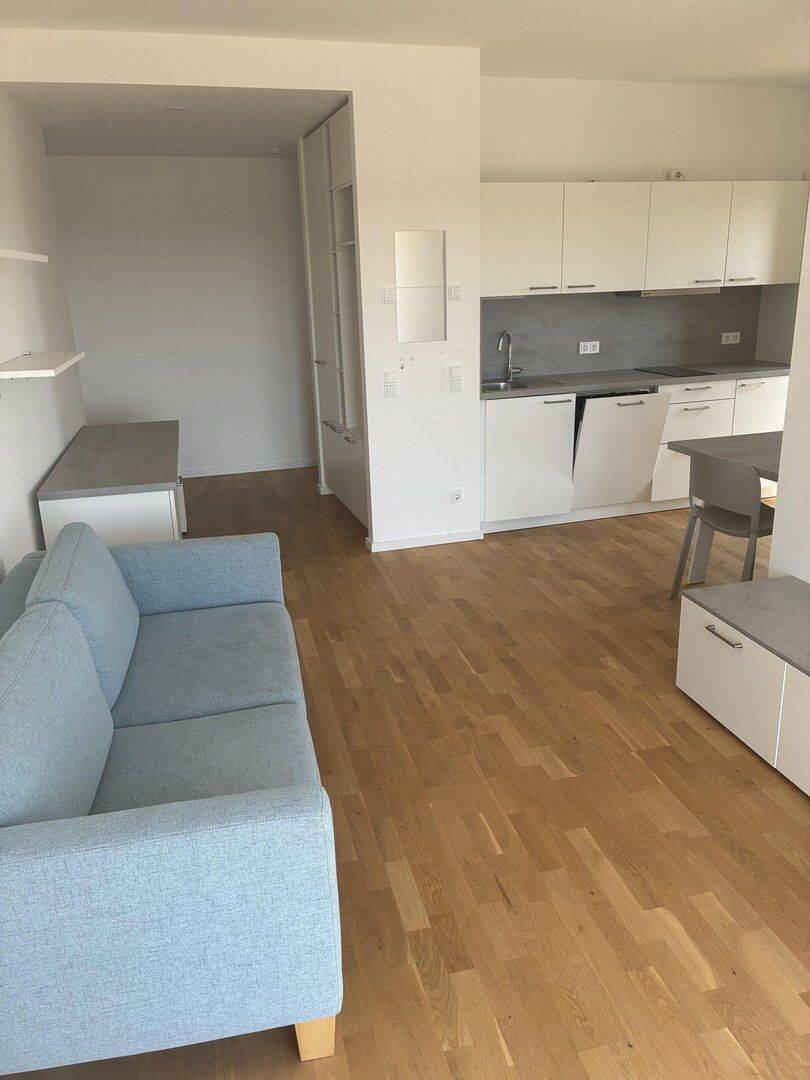 Komfort-1-Zimmer-Neubau-Apartment nahe S-Bahnhof Springpfuhl: Rückzugsort Balkon oder Dachterrasse - Photo 1