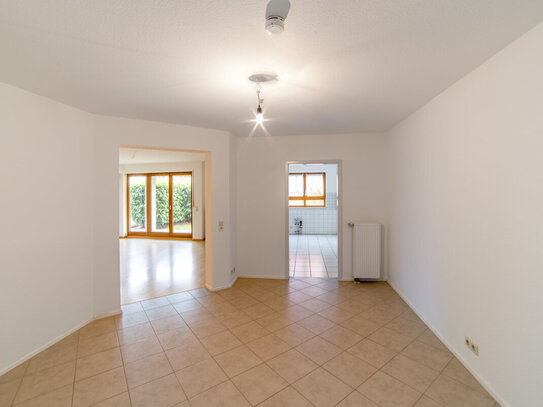 3-Zimmer-Erdgeschoss-Wohnung mit Terrasse und TG-Stellplatz - für den Käufer provisionsfrei!