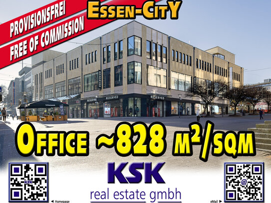 Office in Essen´s Premiumlage/premium location ~436 m²/sqm