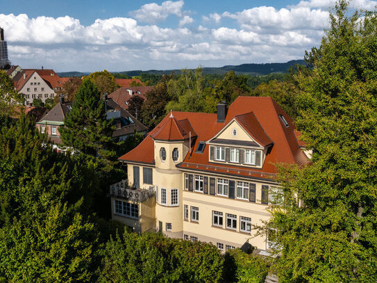 Arbeiten und Wohnen in repräsentativer Stadtvilla