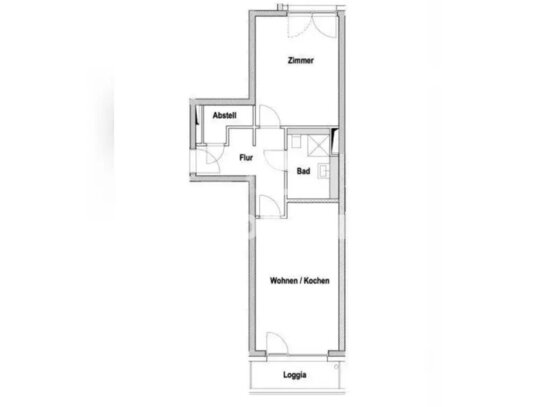 [TAUSCHWOHNUNG] 2-Zimmer-Wohnung gegen Wohnung mit eigenem Garten/Terasse