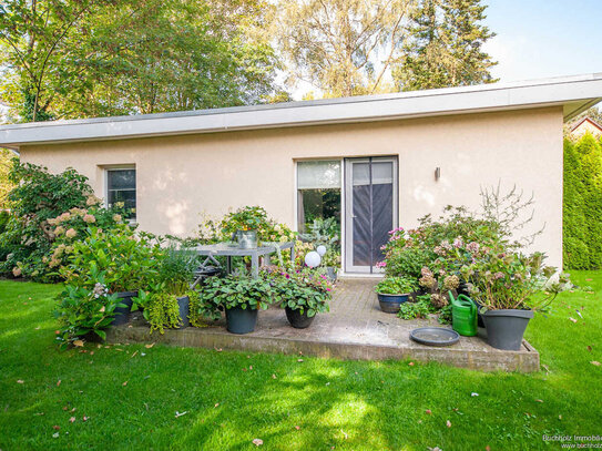 Buchholz - Trelde, Bungalow aus 2012 - Seniorengerecht, ruhige Lage im Grünen - aktuell vermietet