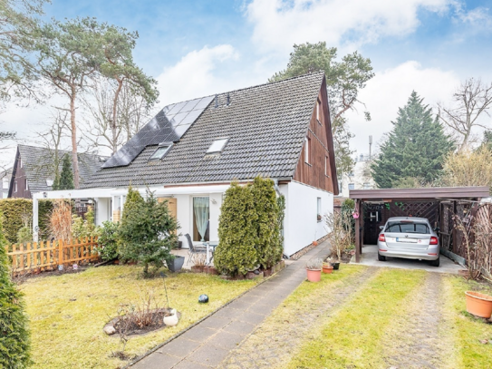 Attraktive Doppelhaushälfte mit Carport nahe der Wuhle