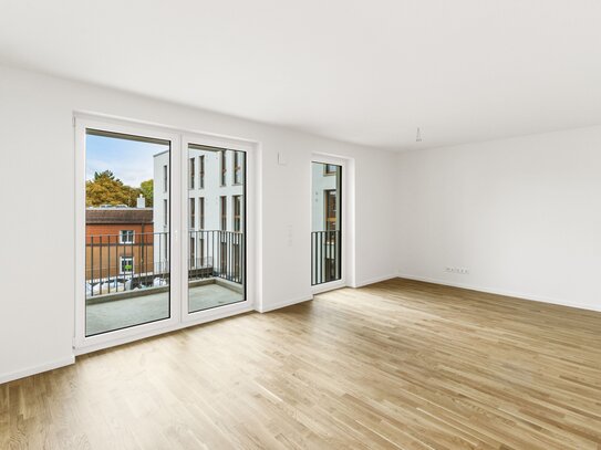 Moderne 4 Zimmer Wohnung (unmöbliert) mit Küche, Zugang zu Fitnessstudio und großzügigen Terrassen