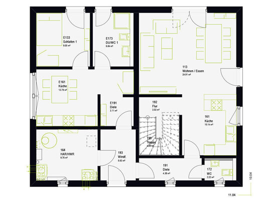 Modernes Mehrgenerationenhaus mit schöner integrierter Anliegerwohnung.