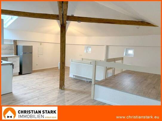 Einzigartige 1-Zimmer-Wohnung im 2. OG - Zentrale Lage mit neuer Küche und Charme!