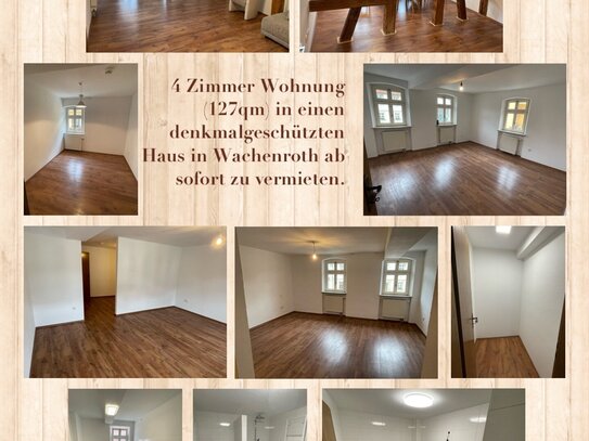 4 Zimmer Wohnung in einem denkmalgeschütztem Haus