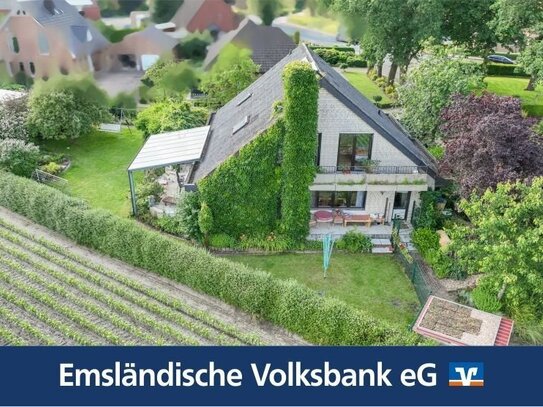 Harmonisches Einfamilienhaus in Siedlungsrandlage mit Blick ins Grüne!