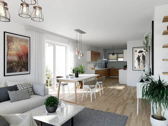 "Friedrichspark": Maisonette-Wohnung, Parkblick, Terrasse+ Privatgarten, Balkon, 2 Tageslichtbäder!