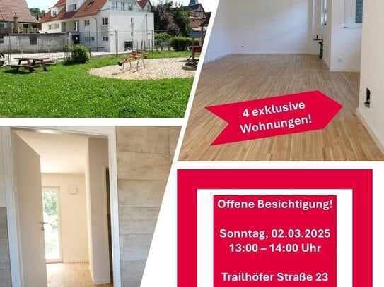 4,5-Zimmer - Balkon - Aufzug - Einzelgarage!