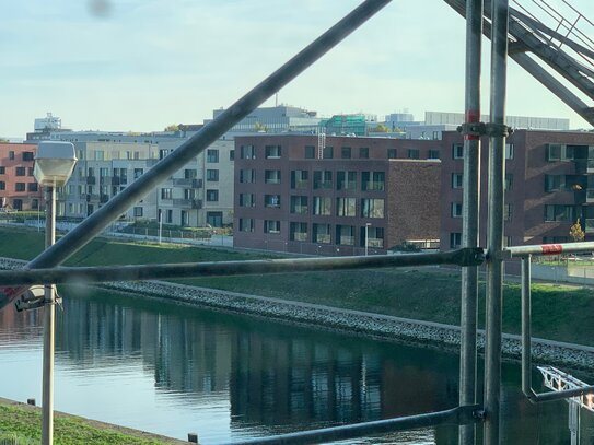 Provisionsfrei, Neubau, Erstbezug, 1-Zimmer Wohnung im 3.OG mit Balkon im Zollhafen