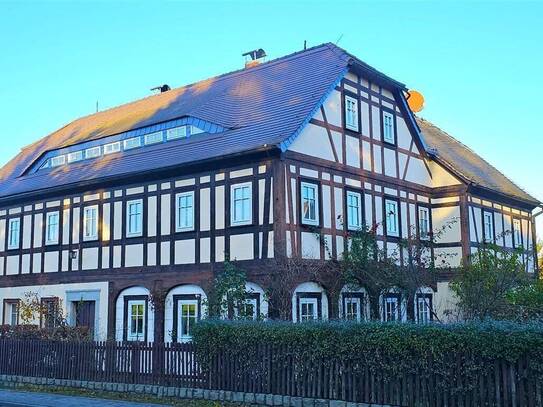 Ferienhaus oder Vermietung: Ihr charmantes Fachwerkhaus mit 3-4 Wohnungen im schönen Oderwitz OL