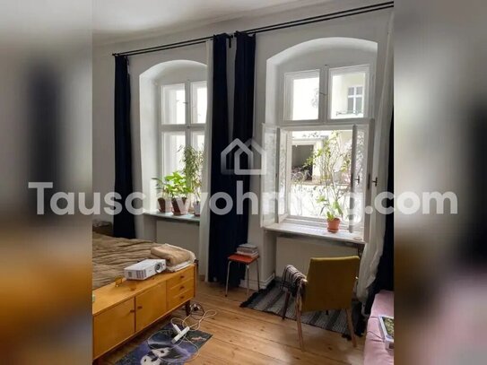 [TAUSCHWOHNUNG] 1-Zimmer-Wohnung mit Blick auf Garten