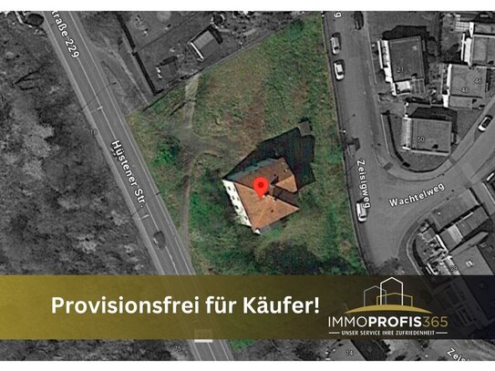 Provisionsfrei Bestandsimmobilie und Baugrundstück / Wohnungsbau