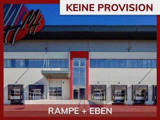 KEINE PROVISION - RAMPE + EBEN - Lager-/Logistik (8.000 m²) & Büro (500 - 1.000 m²)