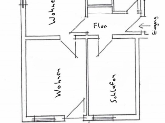 3 Zimmer EG Wohnung Stellplatz Balkon Keller