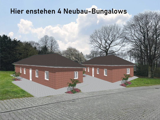 Provisionsfrei für Käufer: Exklusiver Walmdachbungalow KfW55 - Neubau - top Lage