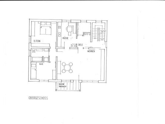 Helle, geräumige und ruhige 3-Zimmer-Wohnung in Buckenhofen